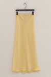 BASERANGE Linen Skirt Portugal BAS-SSDY-FL-AU25-ANA YELLOW (SKDY-SL-000)